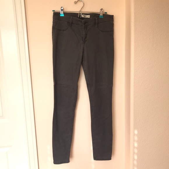 Abercrombie & Fitch Denim - Abercrombie Dark Grey Jeggings